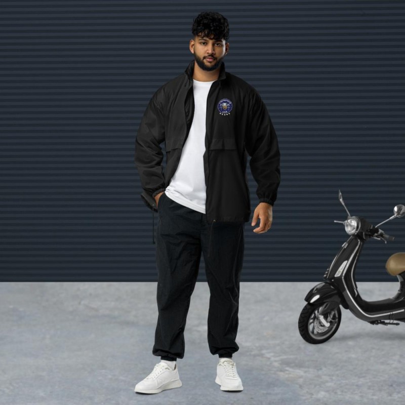 Basic-Unisex-Windbreaker Logo und Nick Individuell